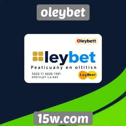 Opções de pagamento disponíveis no Oleybet