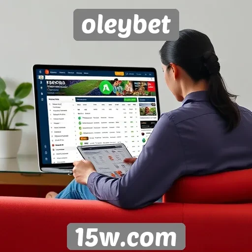 Experiência do usuário no site Oleybet